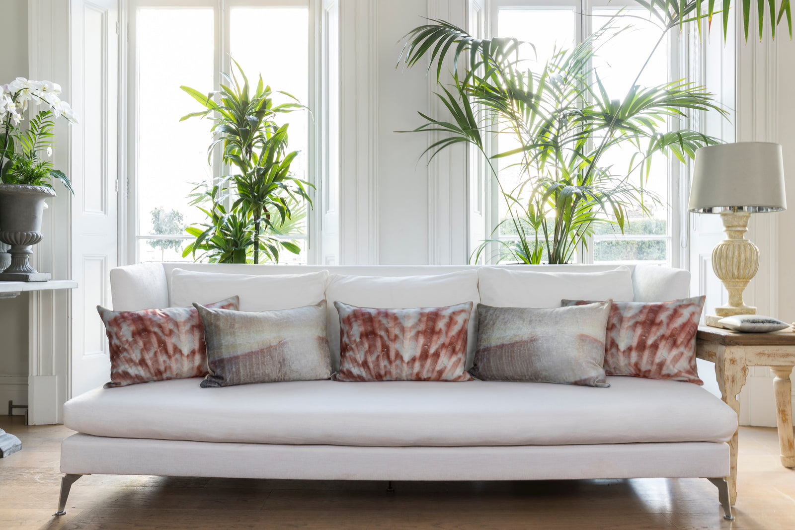Coral Jacquard